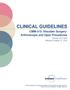 CLINICAL GUIDELINES. CMM-315: Shoulder Surgery- Arthroscopic and Open Procedures Version Effective October 22, 2018