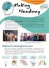 Headway. What we ve been up to in Autumn/Winter newsletter 2017/2018