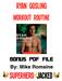 Ryan gosling. workout Routine. Bonus PDF File. By: Mike Romaine