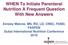 WHEN To Initiate Parenteral Nutrition A Frequent Question With New Answers
