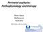 Perinatal asphyxia: Pathophysiology and therapy